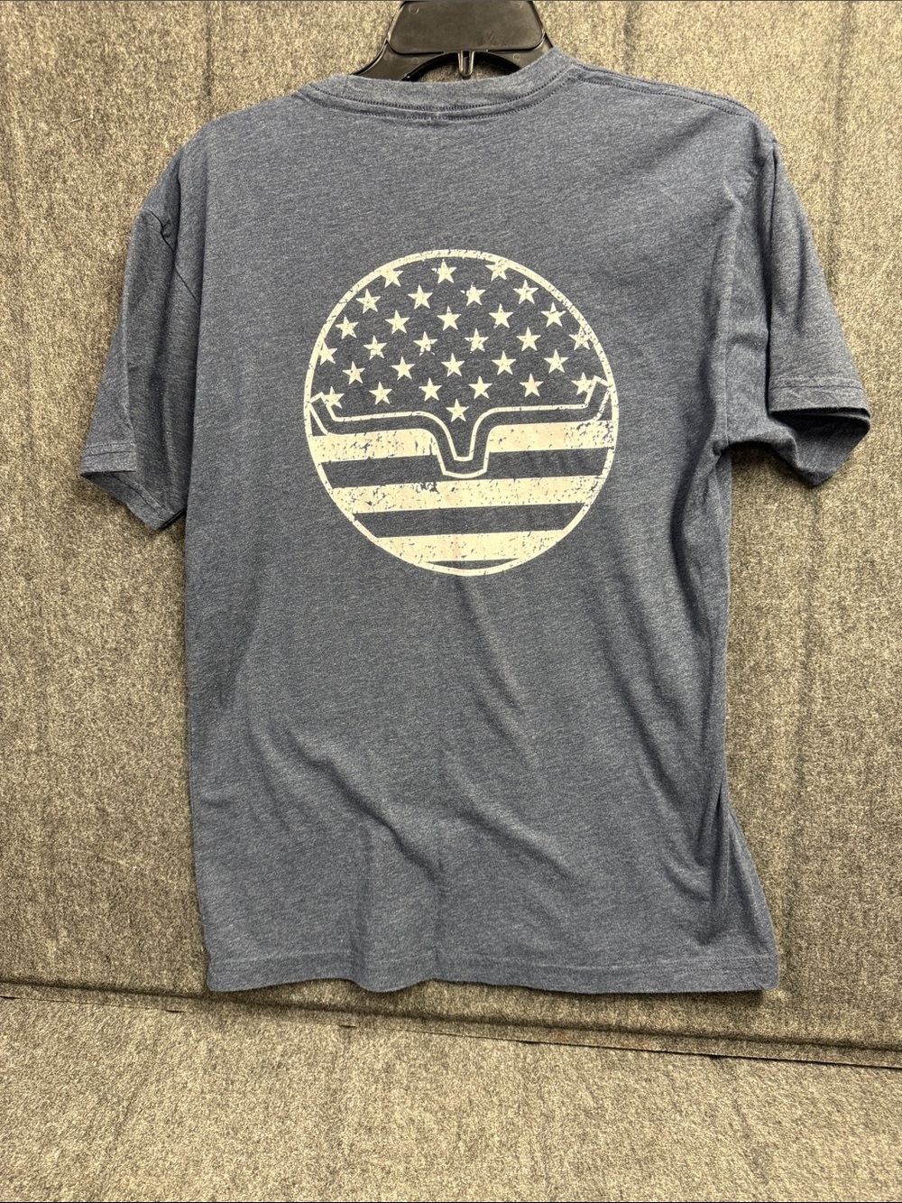Kimes Ranch Heather Navy Short Sleeve Crewneck Tee - Picture 5 of 6